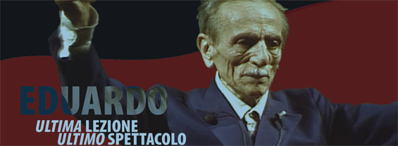 Presentazione del video: Eduardo ultima lezione ultimo spettacolo immagine decorativa
