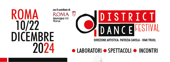 Laboratorio di danza contemporanea nell’ambito di District Dance Festival 2024 immagine decorativa