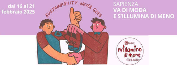 Fashion Studies a M’illumino di Meno il 18 febbraio, per tutto il giorno con #Scambialo. Fashion Studies a M’illumino di Meno il 18 febbraio, per tutto il giorno con #Scambialo.