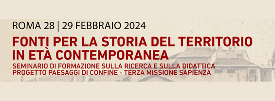 Progetto "Paesaggi di Confine" 28 e 29 febbraio 2024 immagine decorativa